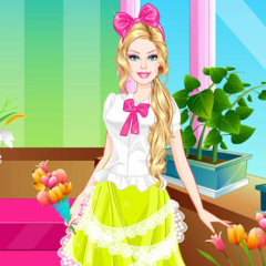 Jogo Barbie Florist Dress Up