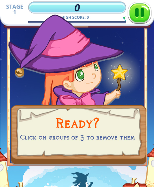 Cute Puzzle Witch 🕹️ Jogue no Jogos123