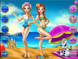 Elsa and Anna Summer Vacation - screenshot 3
