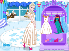 Elsa's Laundry Time - screenshot 3