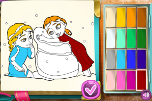 Frozen Coloring Book - screenshot 2