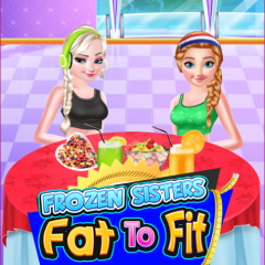 Jogo Frozen Sisters Fat to Fit Day