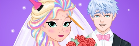 Jogo Frozen Wedding Rush no Jogos 360