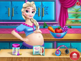 Jogo Ice Queen Pregnant Check-Up