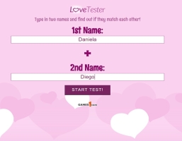 Love Tester Games  Online Friv Games