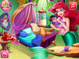 Mermaid Baby Feeding - screenshot 1