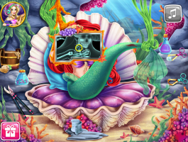 Mermaid Princess Hospital Recovery - screenshot 2
