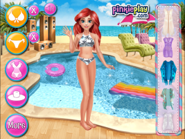 Mermaid Princess Pool Time - screenshot 1