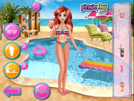 Mermaid Princess Pool Time - screenshot 3