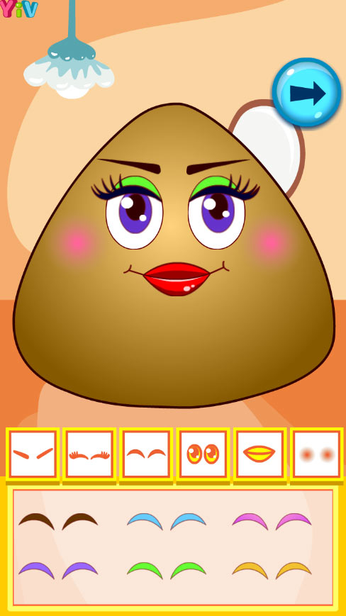 Jogo Pou Girl Dress Up