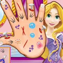 Jogo Rapunzel Hand Doctor